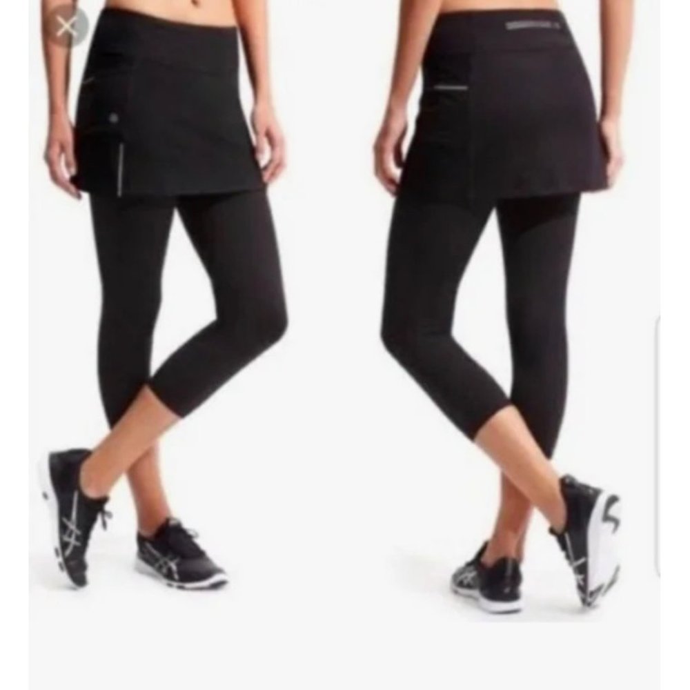 Athelta Be Free 2 in 1 Reflective Pocket Leggings
